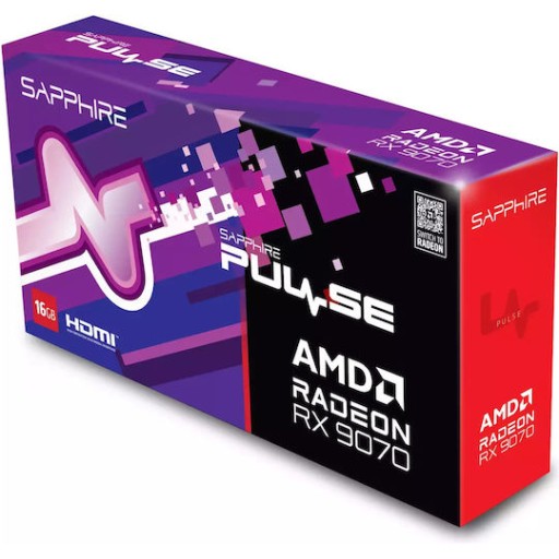 Sapphire Radeon RX 9070 16GB GDDR6 Pulse Κάρτα Γραφικών