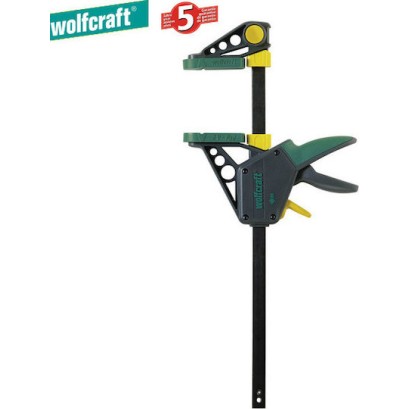 Wolfcraft 3030000 Σφιγκτήρας Αυτόματος Σκανδάλης με Μέγιστο Άνοιγμα 150mm