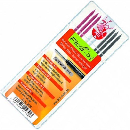 Pica 4070 Dry Summer Leads 125mm Ø2.8mm Σετ 8τμχ