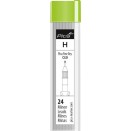 Pica 24 Μύτες Μολυβιού Fine-Dry Refills Πάχους 0.9mm Τύπου H