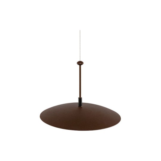 Broggi Design Broggi Nuvola Lampshade Corten Κρεμαστό Φωτιστικό Καφέ
