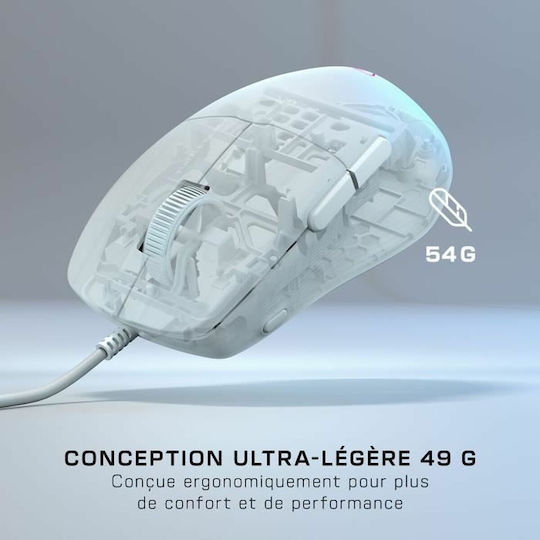 Turtle Beach Pure SEL RGB Gaming Ποντίκι 8000 DPI Λευκό