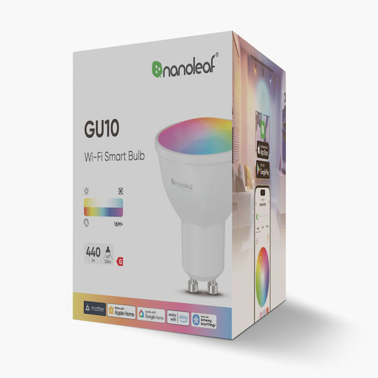 Nanoleaf Smart Λάμπα LED για Ντουί GU10