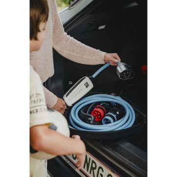 Nrgkick 32A Pure Φορητός Σταθμός Φόρτισης 22kW με Ενσωματωμένο Καλώδιο Type 2 (12201000)