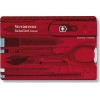 Victorinox Classic Swisscard Κάρτα Πολυεργαλείο Κόκκινη σε Θήκη