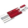 Victorinox Classic Swisscard Κάρτα Πολυεργαλείο Κόκκινη σε Θήκη