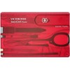 Victorinox Classic Swisscard Κάρτα Πολυεργαλείο Κόκκινη σε Θήκη