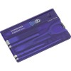 Victorinox Classic Swisscard Κάρτα Πολυεργαλείο Μπλε σε Θήκη