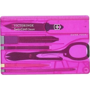 Victorinox Classic Swisscard Κάρτα Πολυεργαλείο Μπλε σε Θήκη