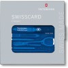 Victorinox Classic Swisscard Κάρτα Πολυεργαλείο Μπλε σε Θήκη