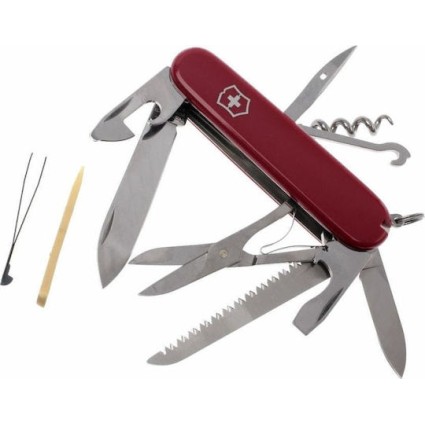 Victorinox Huntsman Ελβετικός Σουγιάς Μπρελόκ Κόκκινος