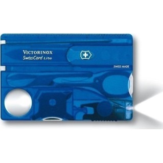 Victorinox Swisscard Lite Κάρτα Πολυεργαλείο Μπλε σε Θήκη