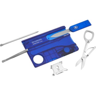 Victorinox Swisscard Lite Κάρτα Πολυεργαλείο Μπλε σε Θήκη