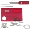 Victorinox Swisscard Lite Κάρτα Πολυεργαλείο Κόκκινη σε Θήκη