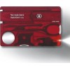 Victorinox Swisscard Lite Κάρτα Πολυεργαλείο Κόκκινη σε Θήκη