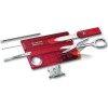Victorinox Swisscard Lite Κάρτα Πολυεργαλείο Κόκκινη σε Θήκη