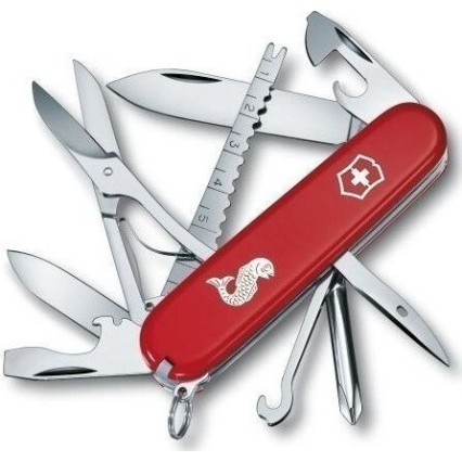 Victorinox Fisherman Ελβετικός Σουγιάς Κόκκινος