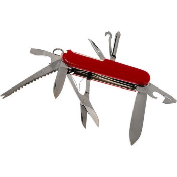 Victorinox Fisherman Ελβετικός Σουγιάς Κόκκινος