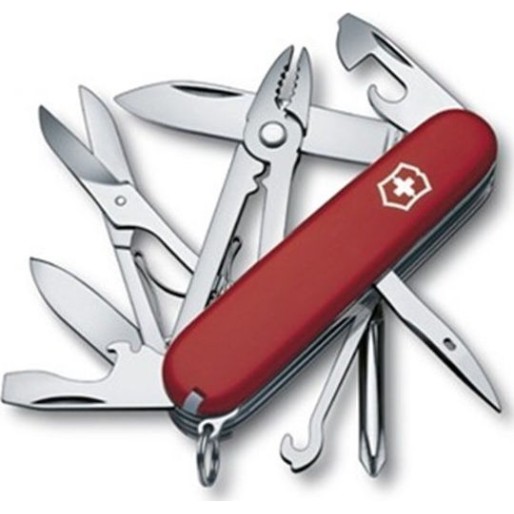 Victorinox Deluxe Tinker Ελβετικός Σουγιάς Κόκκινος