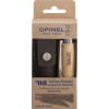 Opinel Νο.08 Σουγιάς Καφέ σε Δερμάτινη Θήκη