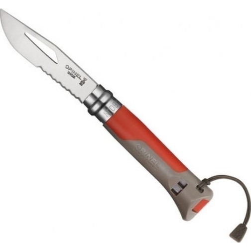 Opinel Νο.08 Σουγιάς Κόκκινος (Διάφορα Χρώματα)