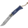 Opinel Νο.08 Σουγιάς Bushwhacker Blue σε Δερμάτινη Θήκη