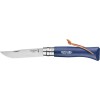 Opinel Νο.08 Σουγιάς Bushwhacker Blue σε Δερμάτινη Θήκη