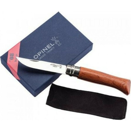 Opinel Νο.08 Σουγιάς Καφέ σε Θήκη