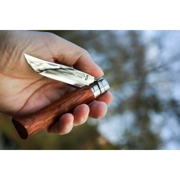 Opinel Νο.08 Σουγιάς Καφέ σε Θήκη
