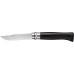 Opinel Νο.08 Σουγιάς Μαύρος