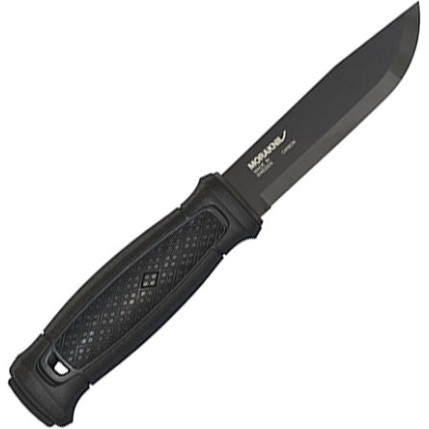 Morakniv Garberg BlackBlade (C) Leather Sheath Μαχαίρι Μαύρο σε Δερμάτινη Θήκη