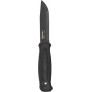 Morakniv Garberg BlackBlade (C) Leather Sheath Μαχαίρι Μαύρο σε Δερμάτινη Θήκη