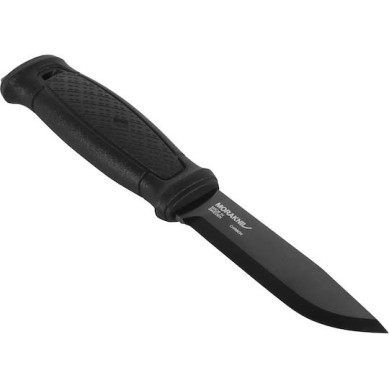 Morakniv Garberg BlackBlade (C) Leather Sheath Μαχαίρι Μαύρο σε Δερμάτινη Θήκη