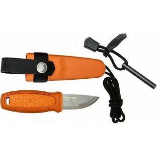 Morakniv Eldris with Fire Kit Μαχαίρι Επιβίωσης Πορτοκαλί σε Θήκη