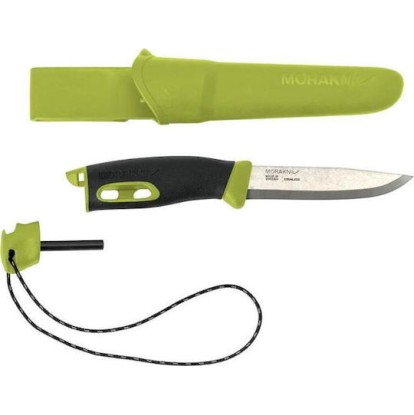 Morakniv Companion Spark (S) Μαχαίρι Πράσινο σε Θήκη