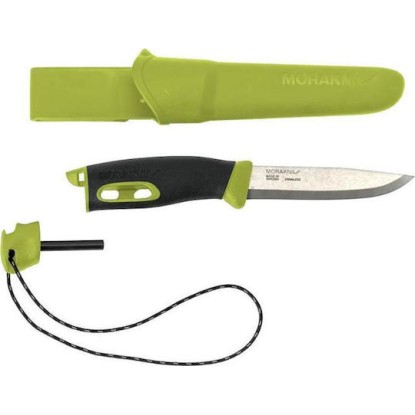 Morakniv Companion Spark (S) Μαχαίρι Πράσινο σε Θήκη