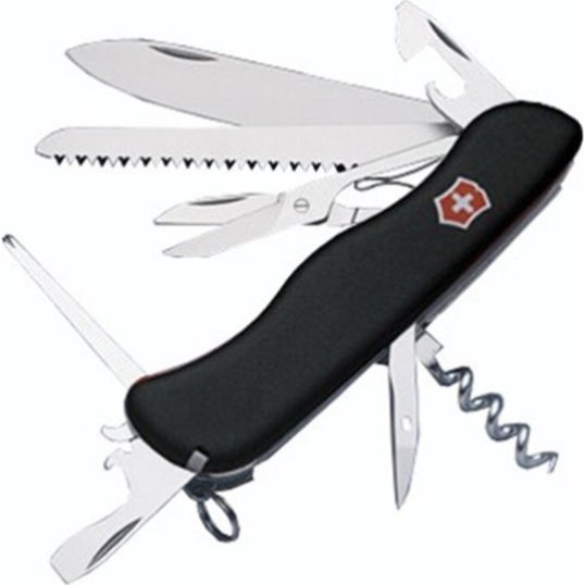 Victorinox Outrider Ελβετικός Σουγιάς Μαύρος