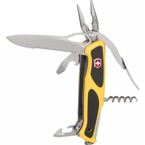 Victorinox Rangergrip Ελβετικός Σουγιάς Boatsman Yellow σε Θήκη