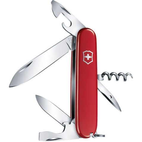 Victorinox Spartan Ελβετικός Σουγιάς Κόκκινος