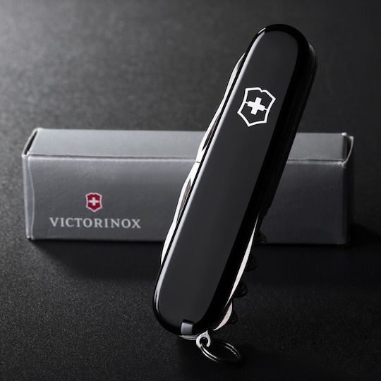 Victorinox Huntsman Ελβετικός Σουγιάς Μαύρος