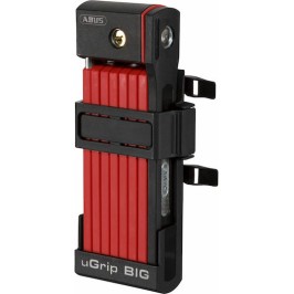Abus Bordo Big uGrip Κλειδαριά Ποδηλάτου Αναδιπλούμενη με Κλειδί Κόκκινη