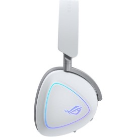 Asus ROG Delta II Ασύρματο Over Ear Gaming Headset με σύνδεση Bluetooth / USB Λευκό
