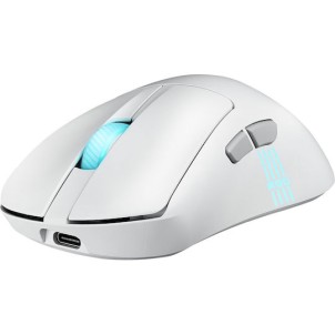 Asus ROG Keris II Origin Ασύρματο Gaming Ποντίκι 42000 DPI Moonlight White