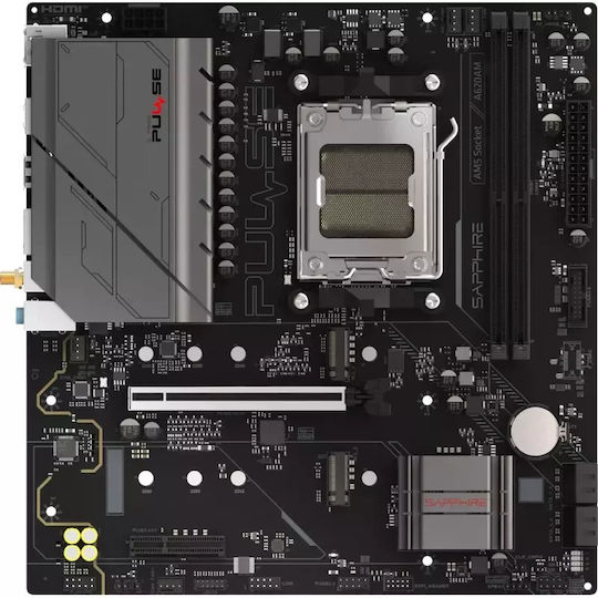 Sapphire Pulse A620AM Wi-Fi Motherboard Micro ATX με AMD AM5 Socket 52118-03-40G