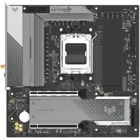 Sapphire NITRO+ B850M WIFI Motherboard Micro ATX με AMD AM5 Socket 52123-01-40G