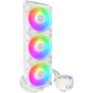 Arctic Liquid Freezer III Pro 420 Υδρόψυξη Επεξεργαστή Τριπλού Ανεμιστήρα 140mm για Socket AM4/AM5/1700 με ARGB Φωτισμό Λευκή