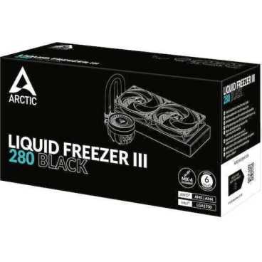 Arctic Liquid Freezer III Pro 280 Υδρόψυξη Επεξεργαστή Διπλού Ανεμιστήρα 120mm για Socket AM4/AM5/1700