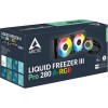 Arctic Liquid Freezer III Pro 280 A-RGB Υδρόψυξη Επεξεργαστή Διπλού Ανεμιστήρα 140mm για Socket AM4/AM5/1700
