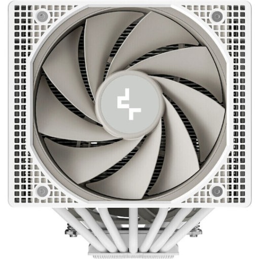 Deepcool Assassin IV VC ELITE Ψύκτρα Επεξεργαστή Διπλού Ανεμιστήρα για Socket AM4/AM5/115x/1700 Λευκή