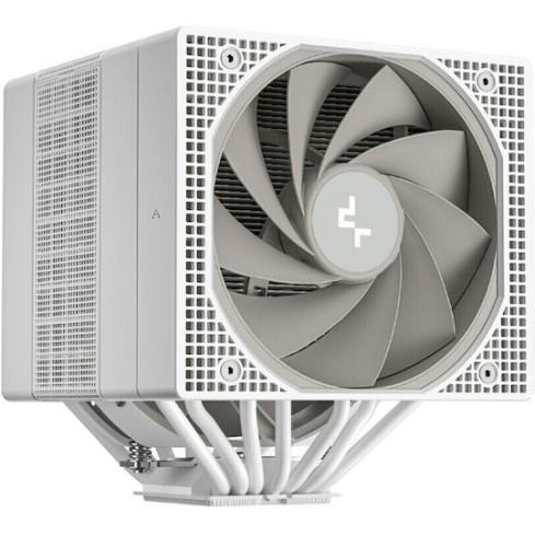 Deepcool Assassin IV VC ELITE Ψύκτρα Επεξεργαστή Διπλού Ανεμιστήρα για Socket AM4/AM5/115x/1700 Λευκή